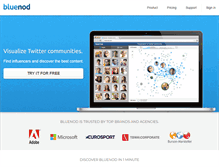 Tablet Screenshot of bluenod.com